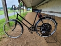 Triumph bicycle with 1950 Powerwheel